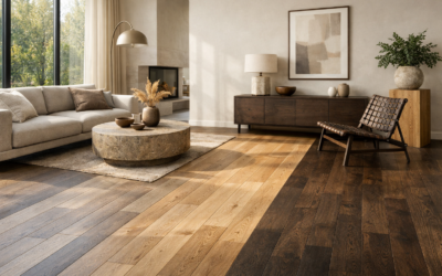 Moderne Farbtrends bei Parkett: Von Greige bis Räucheroptik